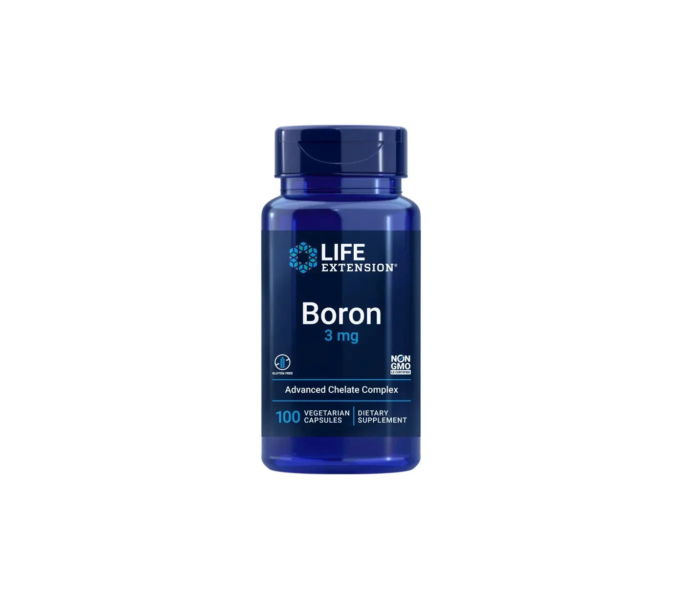 Life Extension Boron 100 Vcaps 3mg Bor Knochen Immunsystem