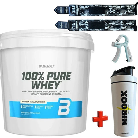 Biotech USA 100% Pure Whey 4000g Bonus Whey Protein
