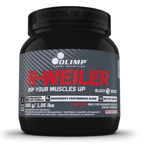 Olimp R-Weiler 480g Pre-Workout Booster Kreatin Koffein Orange