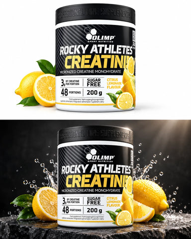olimp Rocky Athletes Creatine 200g Citrus Lemonade.Kreat<wbr/>in