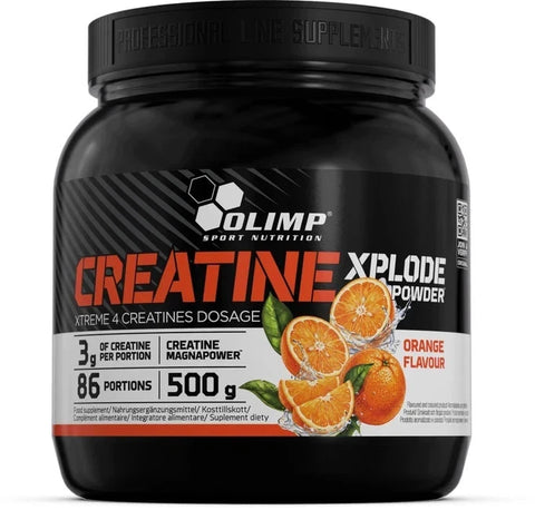 Olimp Creatine Xplode Powder 500 g – Ananas &amp; Grapefruit Geschmack, 3 g Kreatin