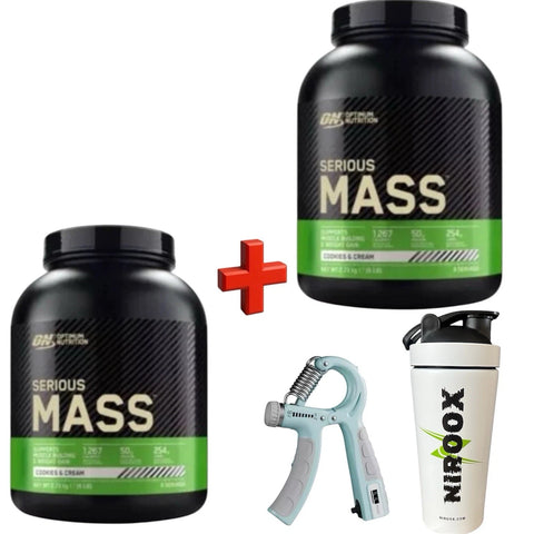 Optimum Nutrition Serious Mass Weight Gainer Protein Dose 2727 gr / 2 x 2727 gr