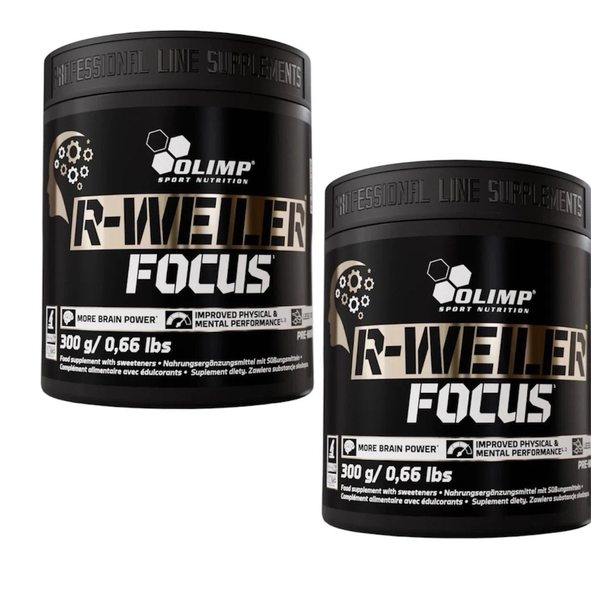 OLIMP R - WEILER FOCUS 300G Nootropikum Konzentration / 2 PCS / 2 x 300gr