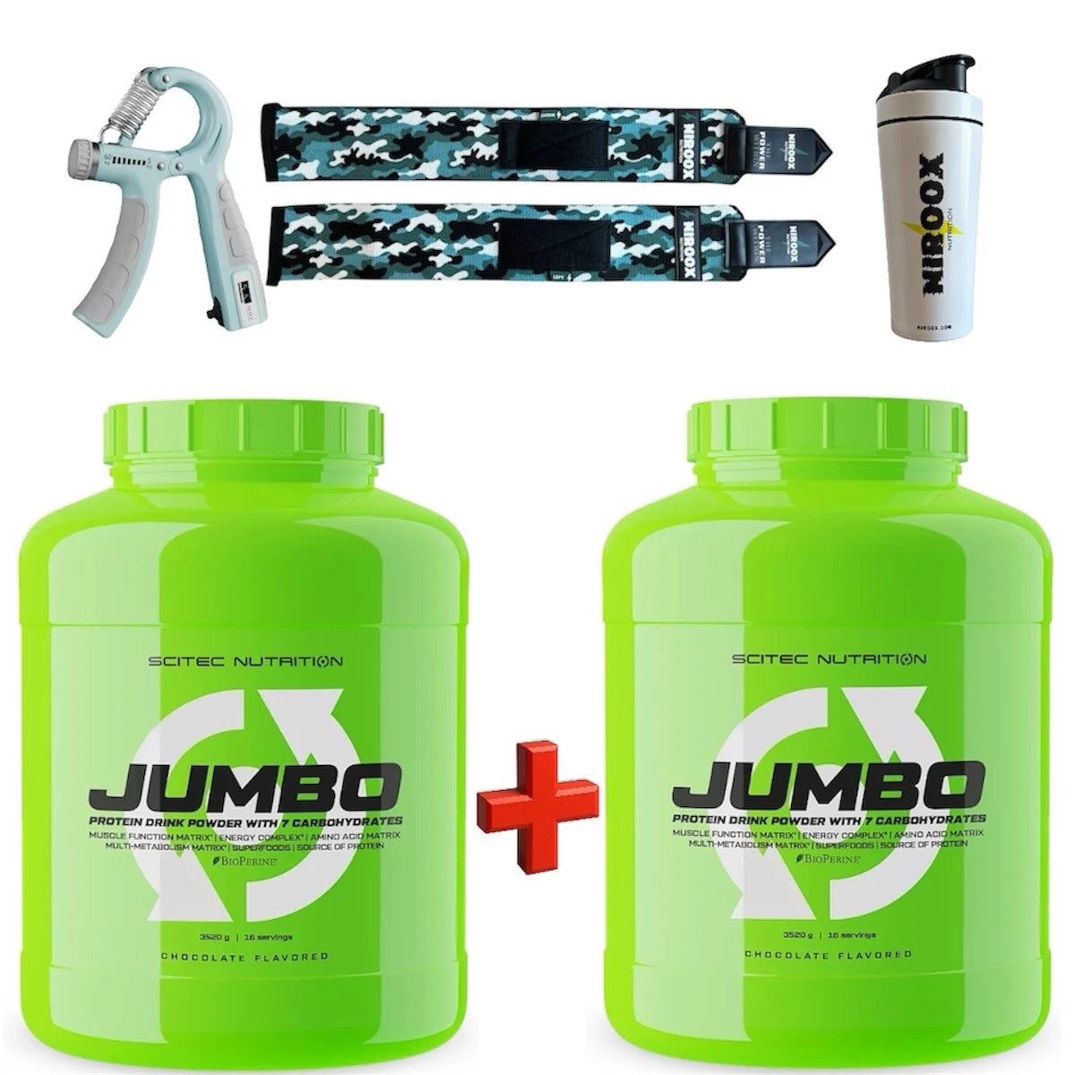 Scitec Nutrition Jumbo 2x3520g Bonus Mass Gainer hochkalorisch