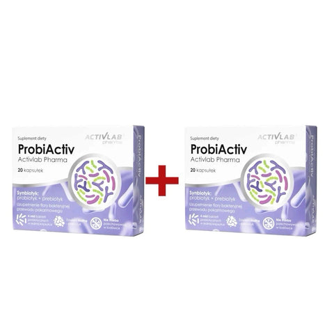 Activlab Pharma ProbiActiv Synbiotikum - 2 x 20 Kapseln- 40 Kaps.