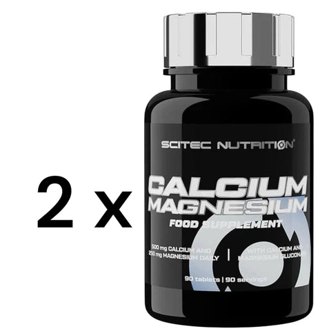 Scitec Nutrition Calcium Magnesium 90 Tabletten Mineral- 2 x 90 Tab./180 tab
