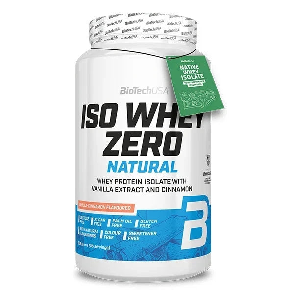BioTechUSA Iso Whey Zero NeutralLactose Free Whey Isolat laktosefrei Vanille908g