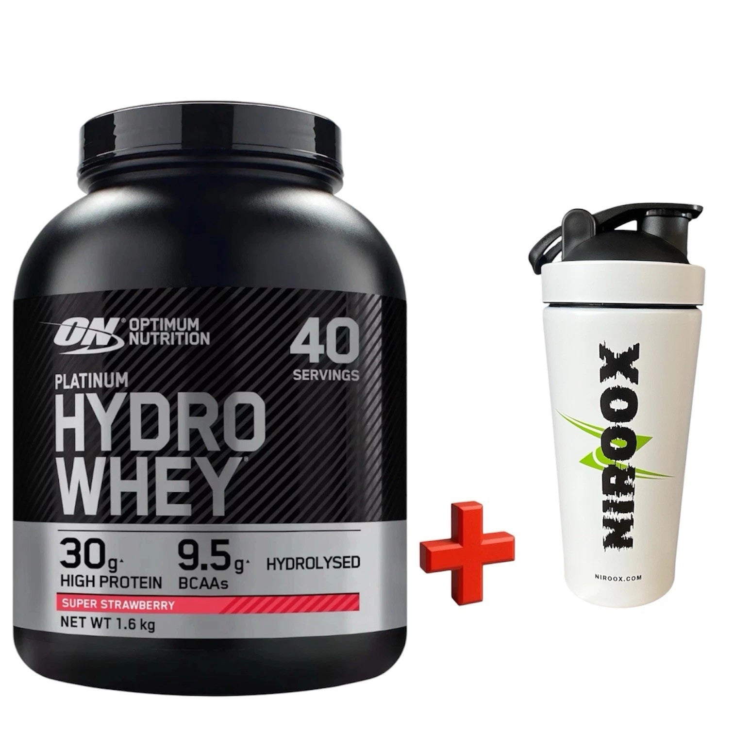 Optimum Nutrition Platinum Hydro Whey, 1600 g Dose + Bonus