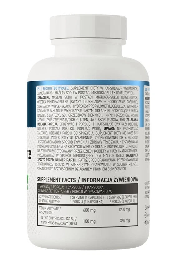 OstroVit Sodium Butyrate 90 caps/ 2 x 90 caps