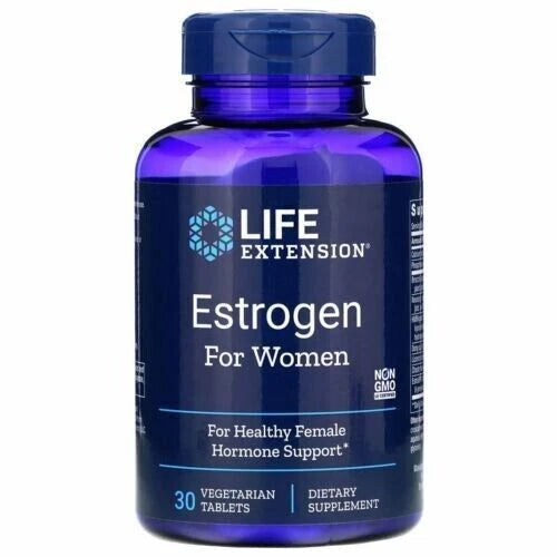 Life Extension Estrogen For Women 30 Tabletten Wechseljahre Unterstützung