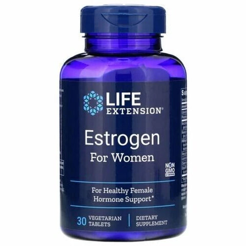 Life Extension Estrogen For Women 30 Tabletten Wechseljahre Unterstützung