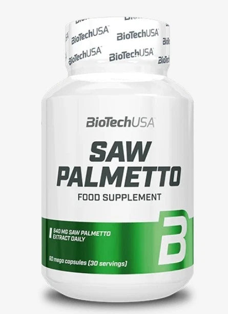 BioTech USA Saw Palmetto 60 Kapseln Sägepalmen-Extrakt Supplement