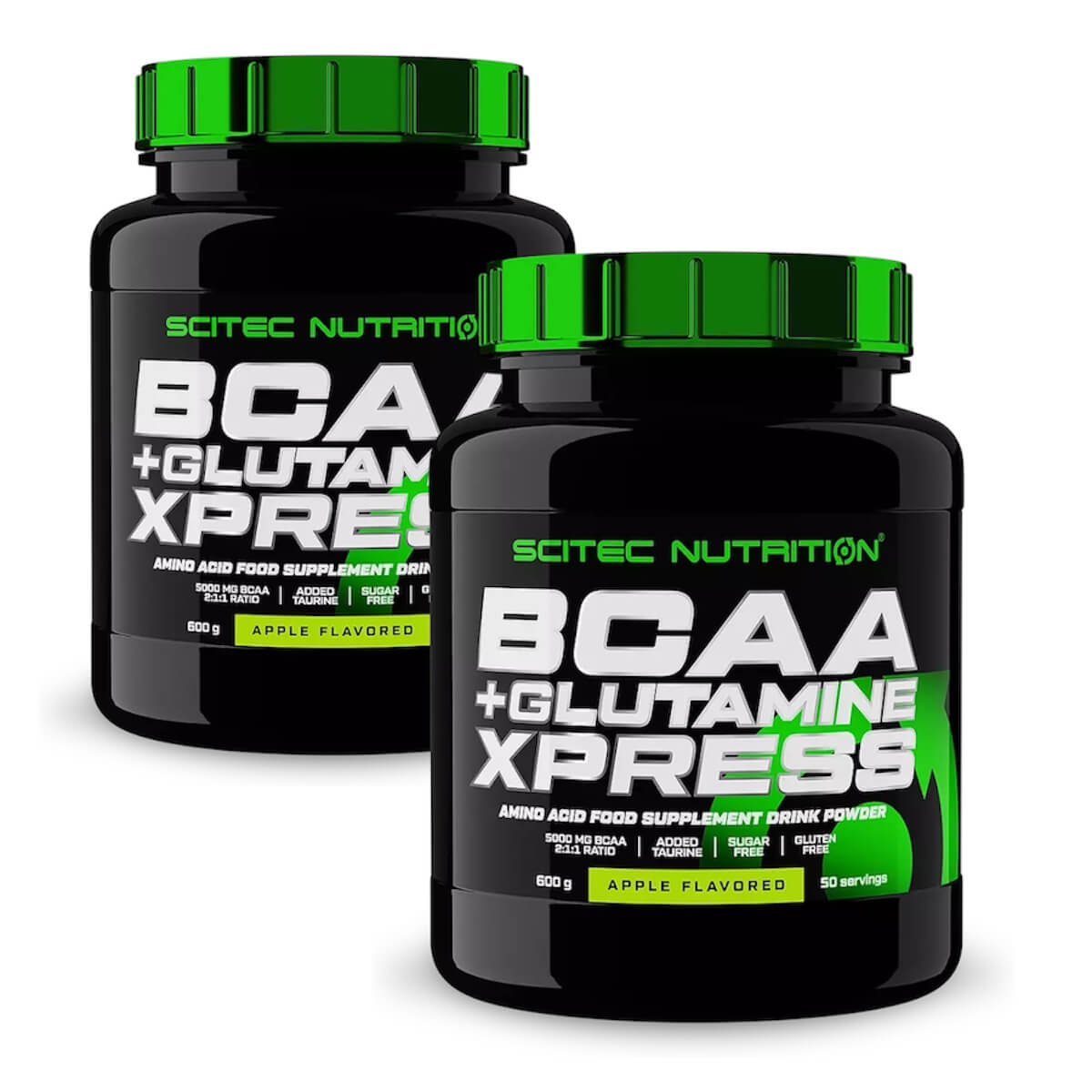 Scitec BCAA + Glutamine Xpress | 2x600 Doppelpack für Regeneration & Muskelschutz - NirooX NutritionNirooX