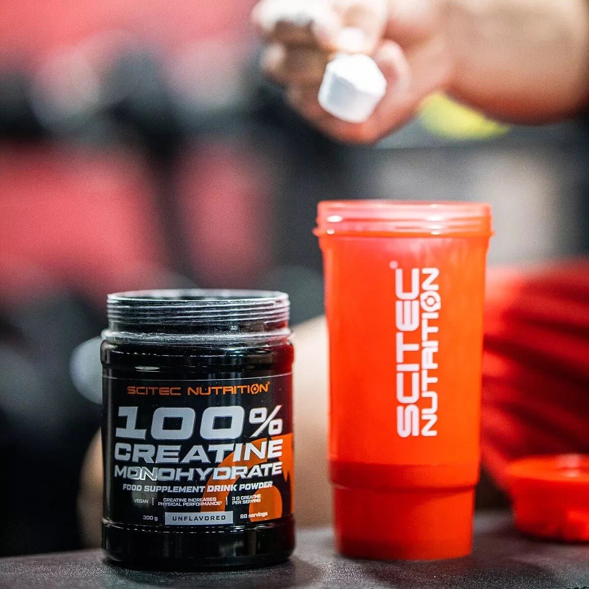 Scitec + BioTech Kreatin-Monohydrat 2 x 300g + Handtrainer | Bundle - NirooX NutritionNirooX Nutrition