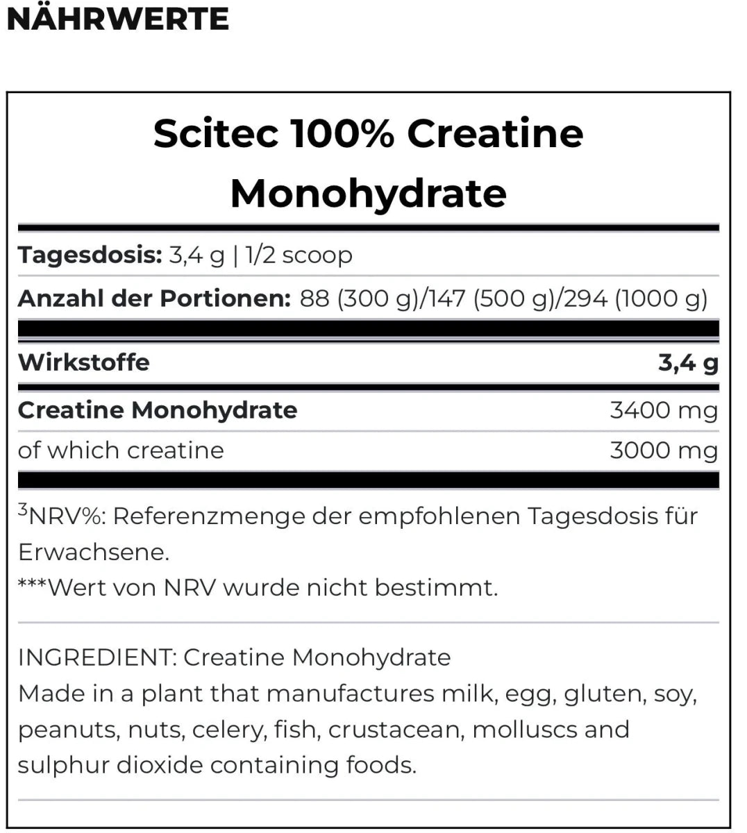 Scitec + BioTech Kreatin-Monohydrat 2 x 300g + Handtrainer | Bundle - NirooX NutritionNirooX Nutrition
