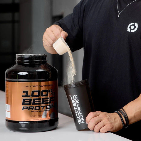Scitec Nutrition 100% Beef Protein 1800g + Creatine 300 gr Biotech USA - NirooX NutritionNirooX Nutrition