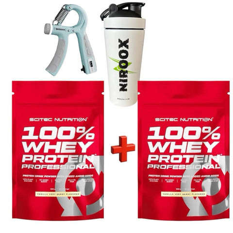 Scitec Nutrition 100% Whey Protein 2 x 1000g / 2 kg + Bonus - NirooX NutritionNirooX Nutrition