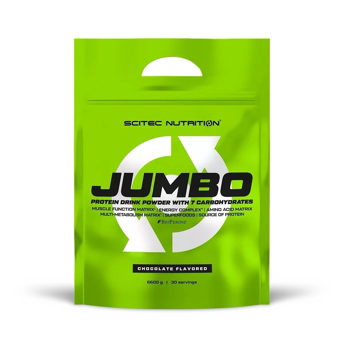 Scitec Nutrition Jumbo – 6600g + Bonus | Mass Gainer mit 53g Protein & 3g Kreatin - NirooX NutritionNirooX Nutrition