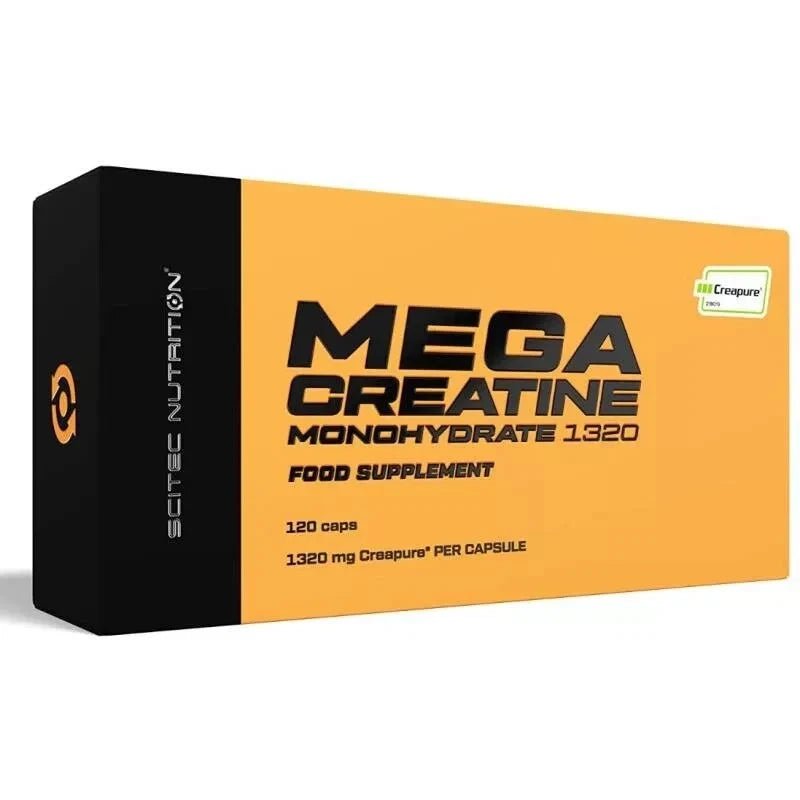 Scitec Nutrition Mega Creatine Monohydrate 1320 – 120 Kapseln | CREAPURE® - NirooX NutritionNirooX Nutrition