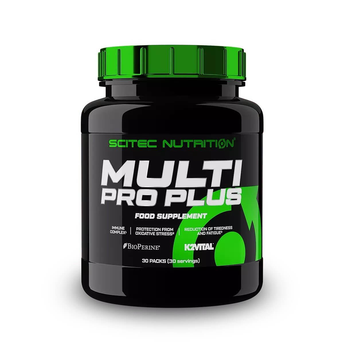 Inhaltsstoffe und Supplement Facts von Scitec Nutrition Multi Pro Plus – Vitamine, Mineralstoffe, Antioxidantien