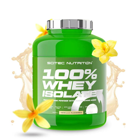 Scitec Nutrition Whey Isolate 100% 2000g laktosearm fettfrei Muskelaufbau Diät