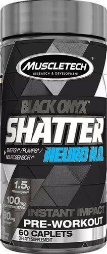 Shatter SX - 7 Black Onyx® Neuro N.O. 60Caps - Dose deformiert - NirooX NutritionNirooX