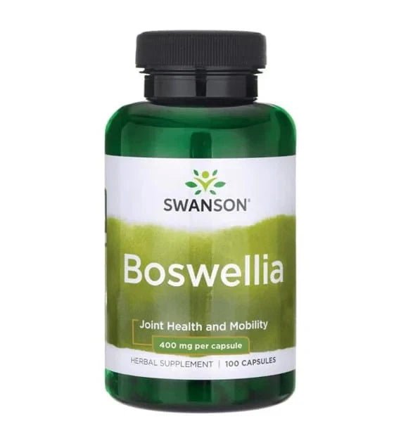 Swanson Boswellia Serrata 400mg – 100 Kapseln | Weihrauch für Gelenke - NirooX NutritionNirooX Nutrition