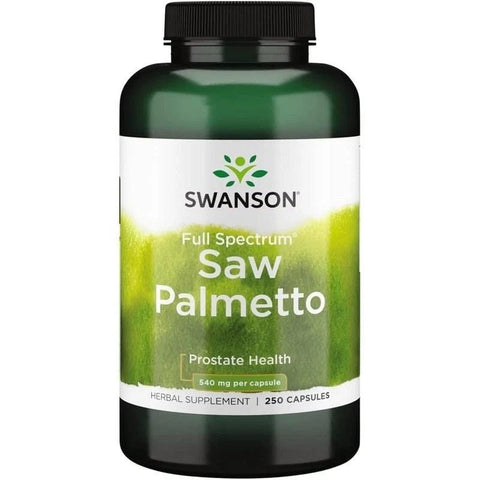 Swanson Saw Palmetto (Sägepalme) 540mg – 250 Kapseln | Prostata & Harnwege - NirooX NutritionNirooX Nutrition